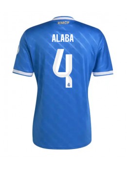 Real Madrid David Alaba #4 Replika Tredje Kläder 2025-26 Kortärmad